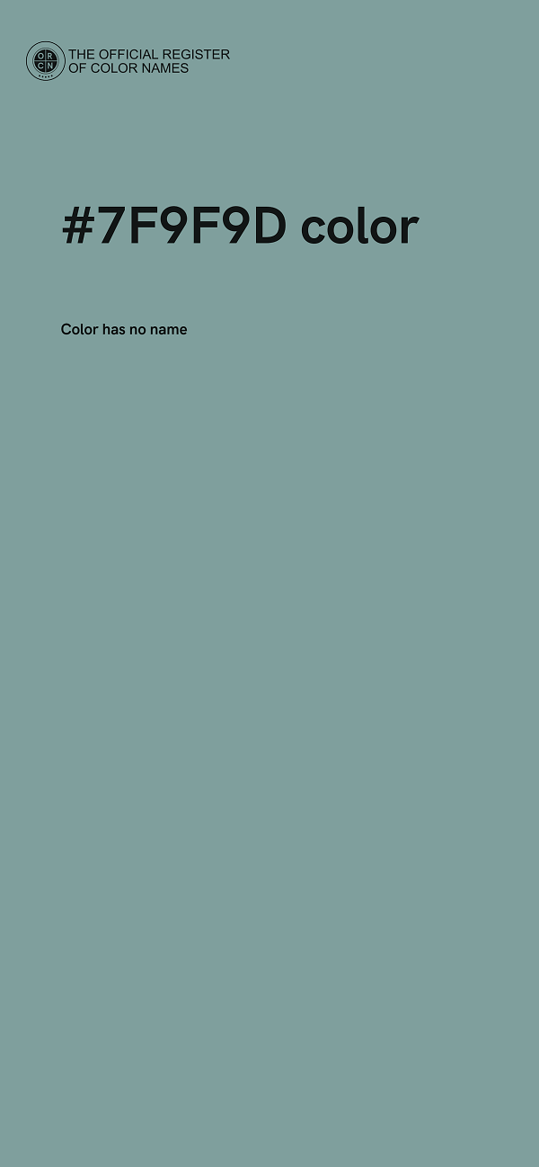 #7F9F9D color image