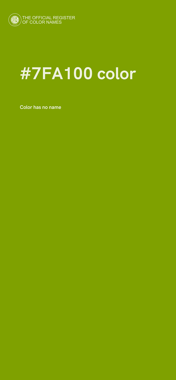 #7FA100 color image