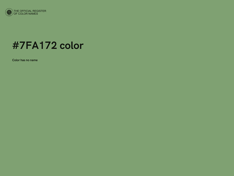 #7FA172 color image