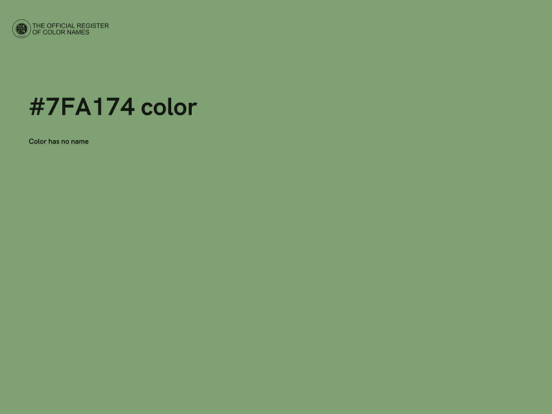 #7FA174 color image