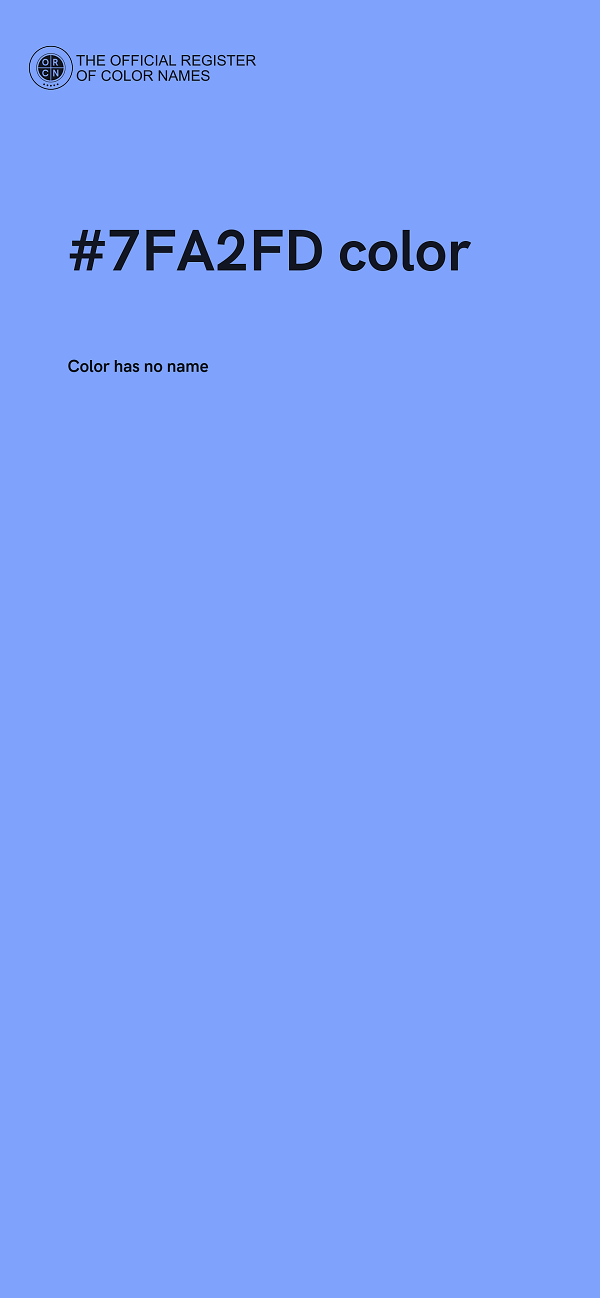 #7FA2FD color image