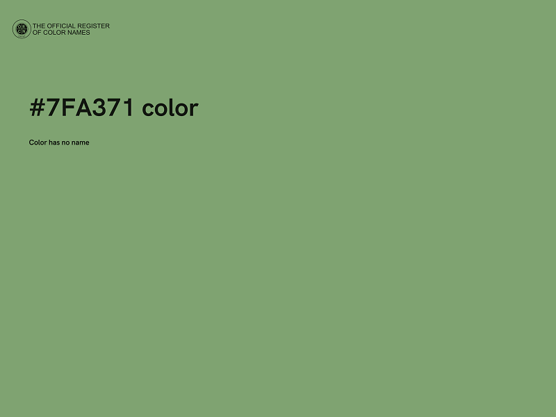 #7FA371 color image