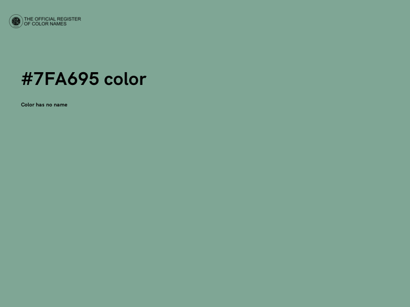 #7FA695 color image