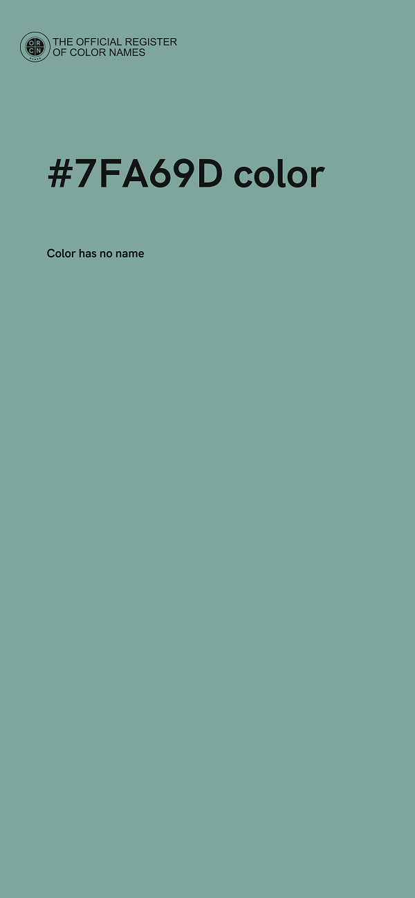 #7FA69D color image