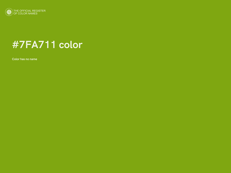 #7FA711 color image