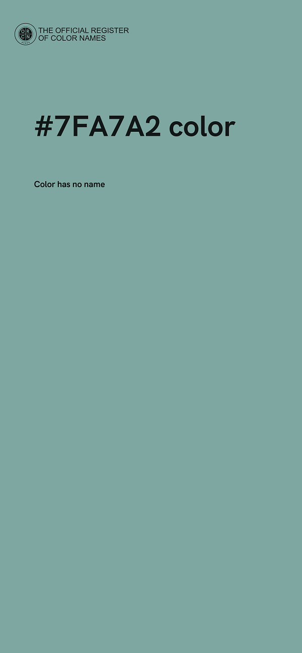 #7FA7A2 color image