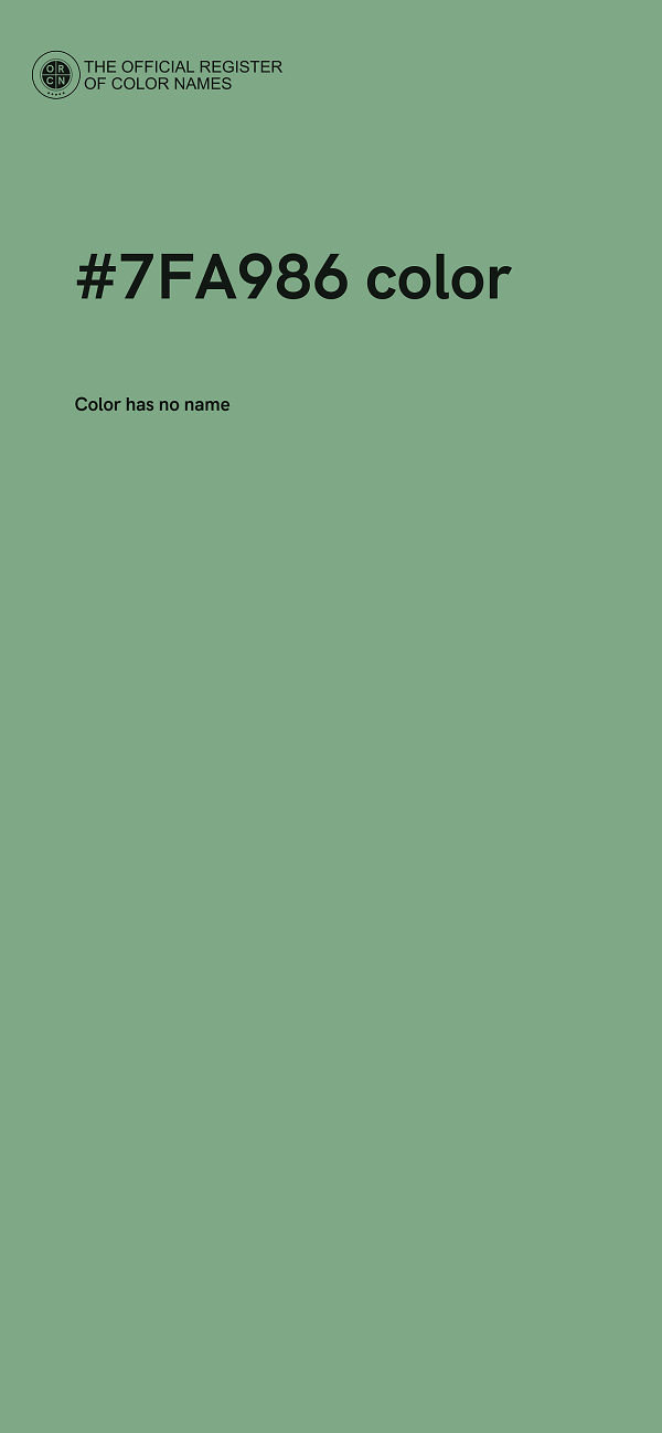 #7FA986 color image