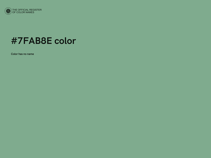 #7FAB8E color image