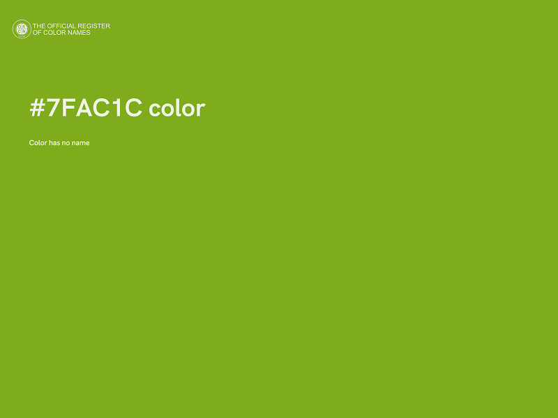 #7FAC1C color image