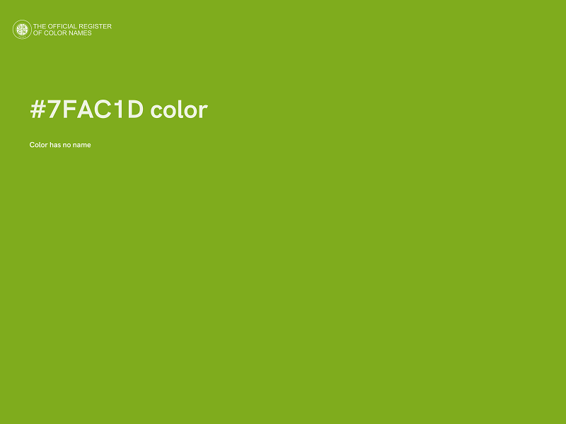 #7FAC1D color image