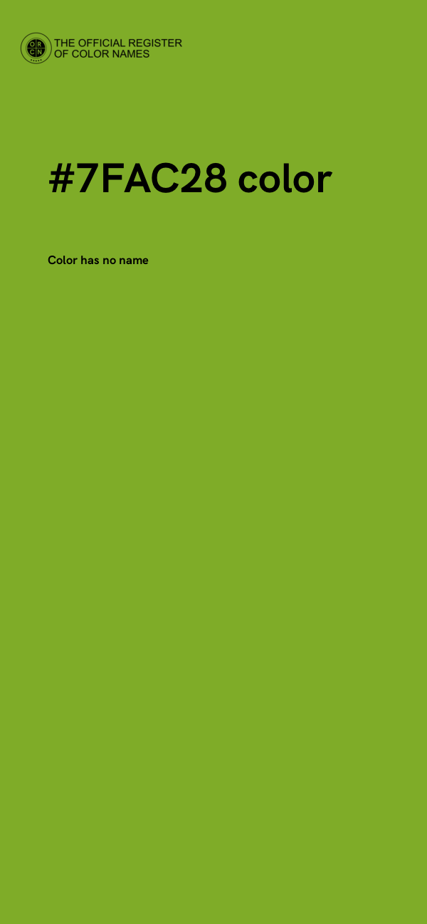 #7FAC28 color image