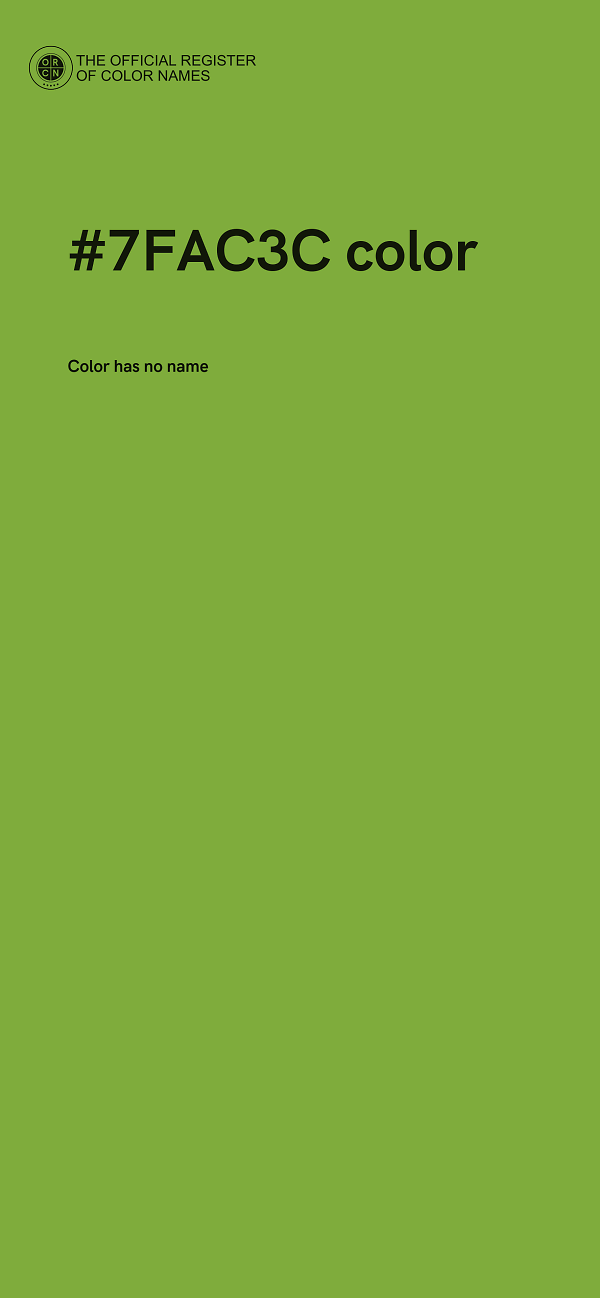 #7FAC3C color image