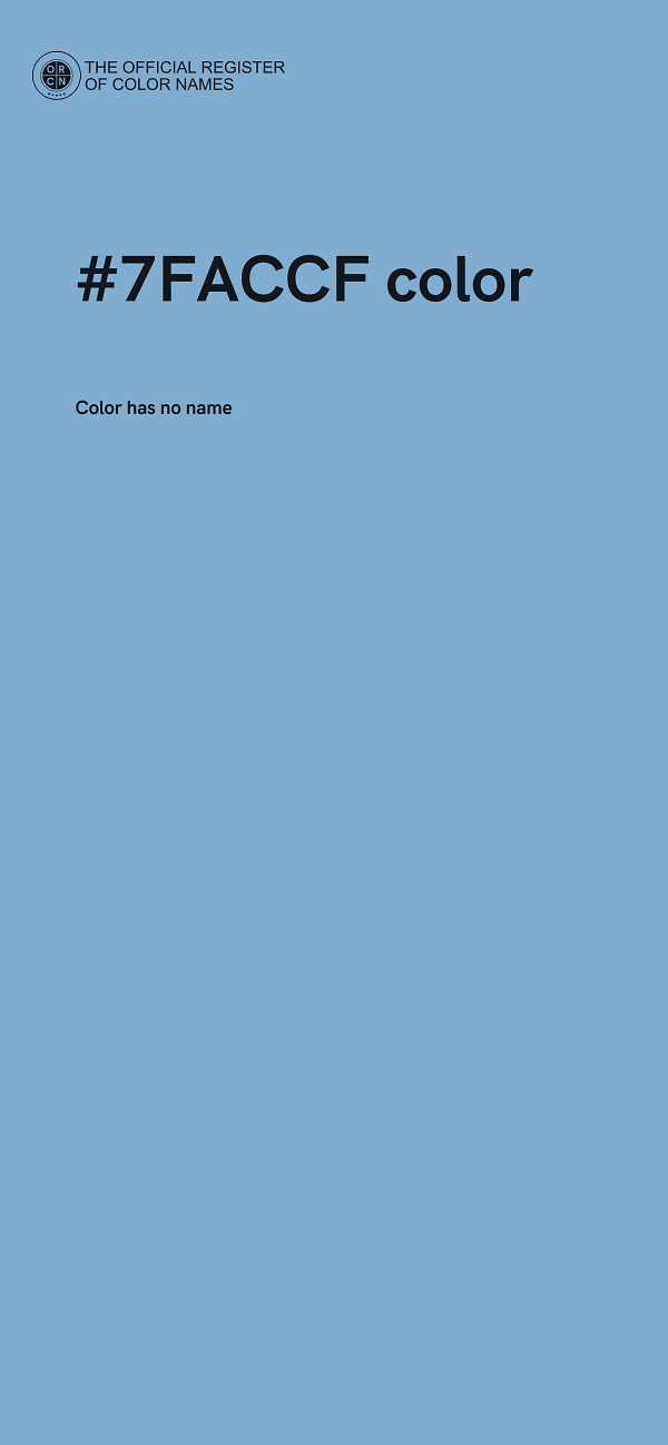 #7FACCF color image