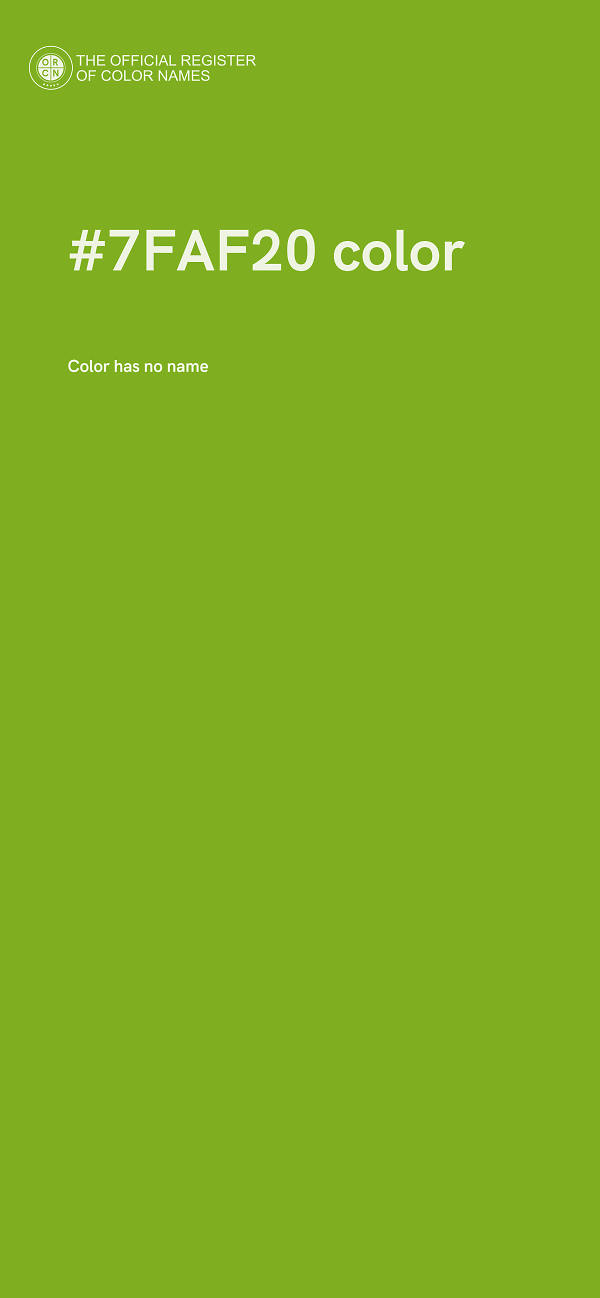 #7FAF20 color image