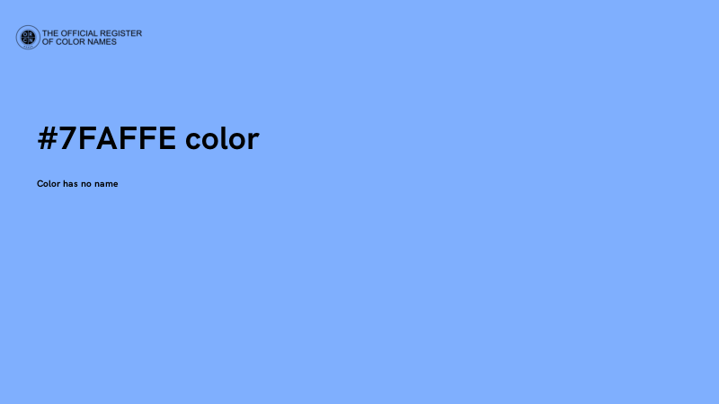 #7FAFFE color image