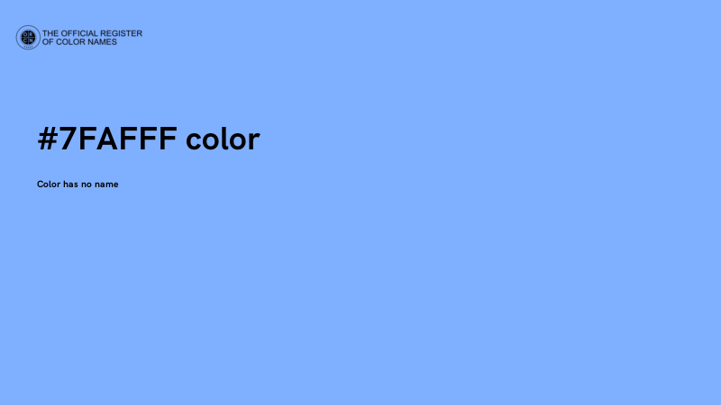 #7FAFFF color image