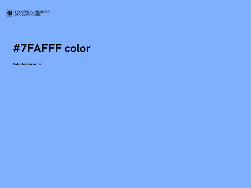 #7FAFFF color image