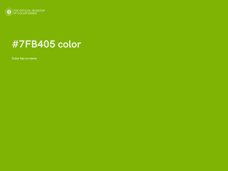 #7FB405 color image