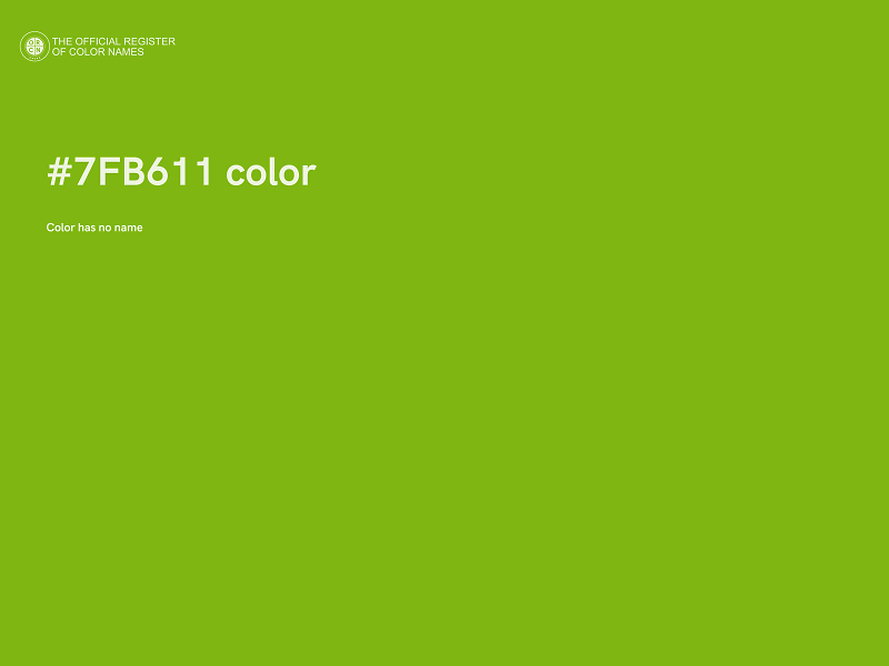 #7FB611 color image