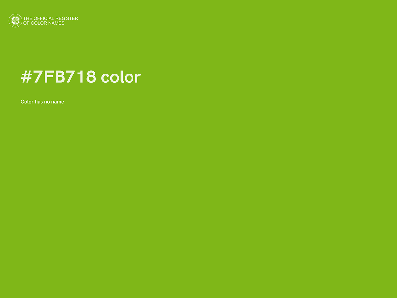 #7FB718 color image
