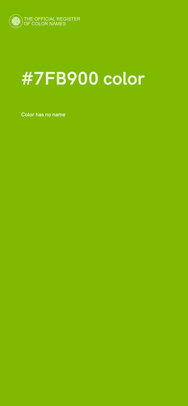 #7FB900 color image