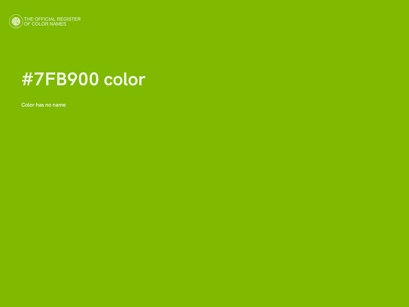 #7FB900 color image