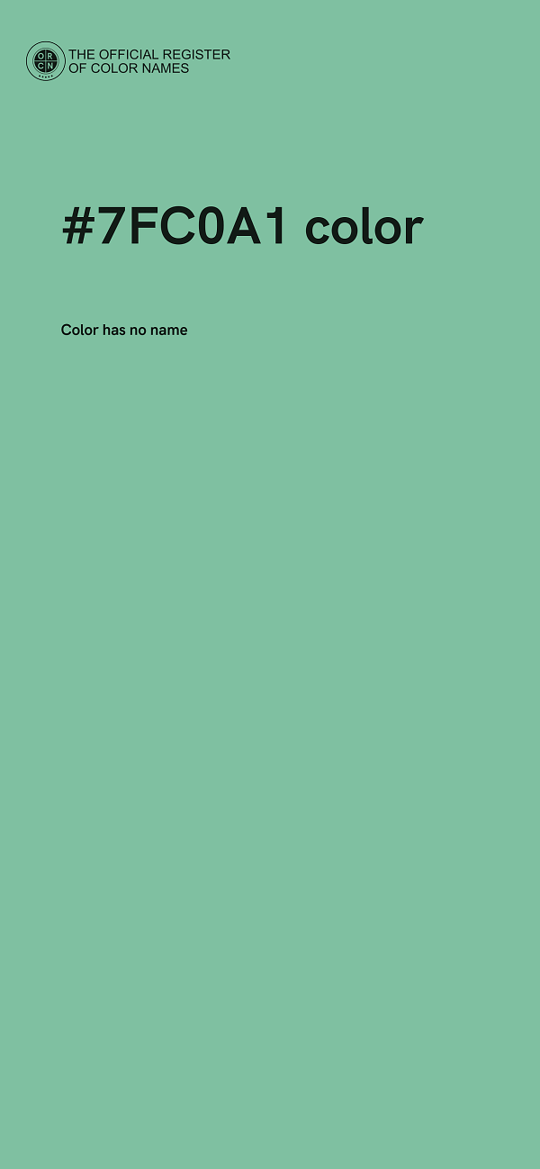 #7FC0A1 color image