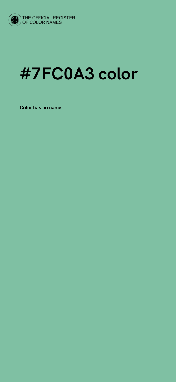 #7FC0A3 color image