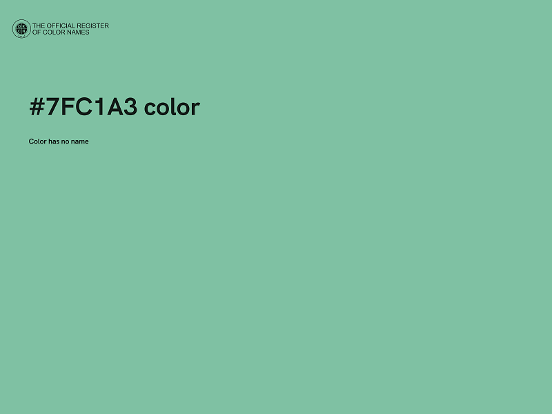 #7FC1A3 color image