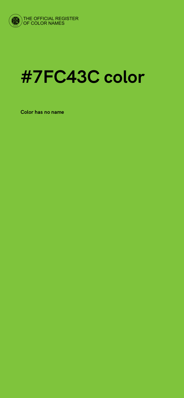 #7FC43C color image