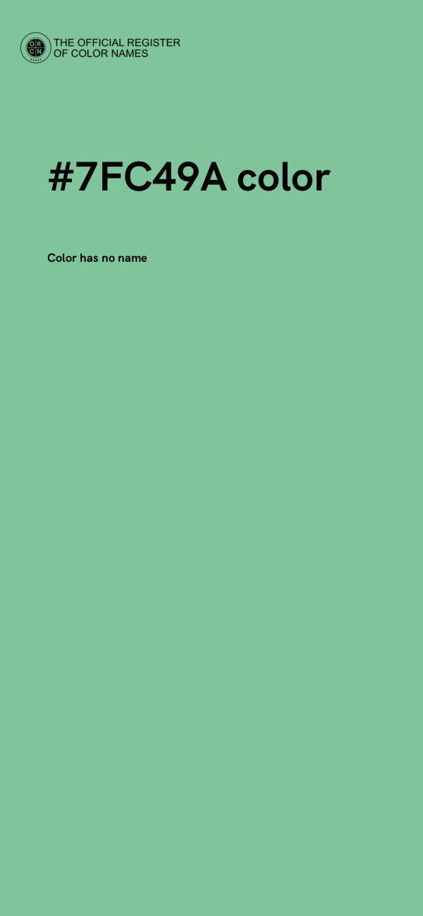 #7FC49A color image