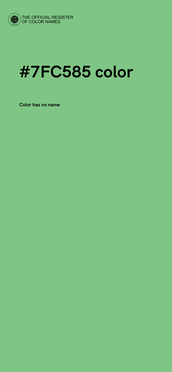 #7FC585 color image