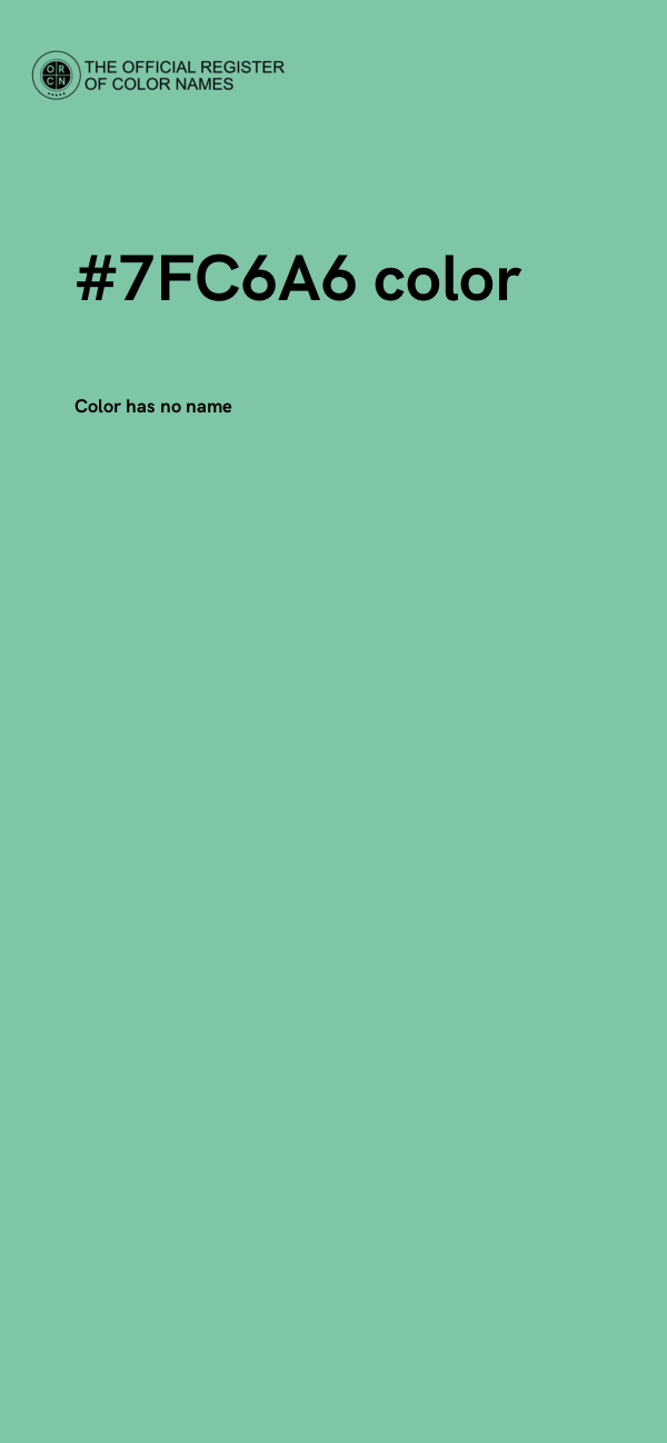 #7FC6A6 color image