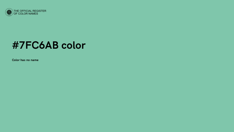 #7FC6AB color image