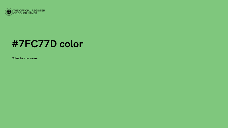 #7FC77D color image