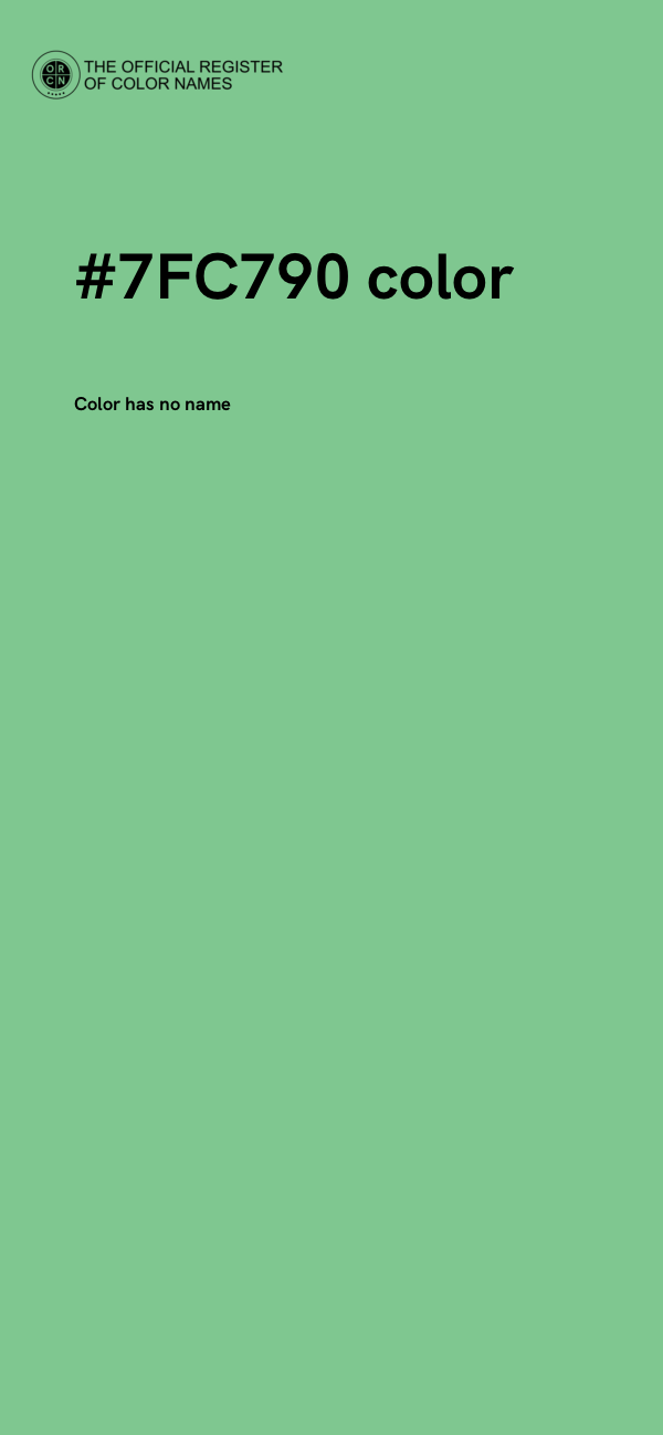 #7FC790 color image