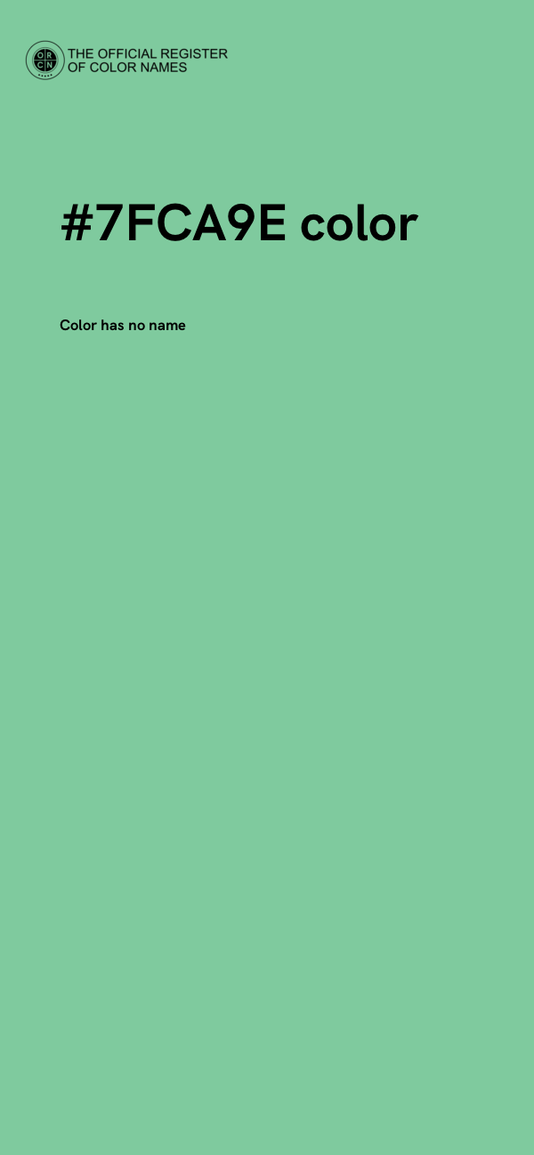 #7FCA9E color image