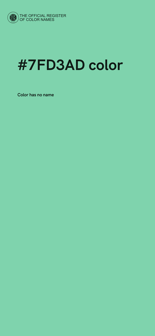 #7FD3AD color image