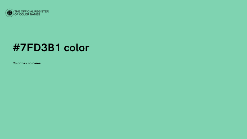 #7FD3B1 color image