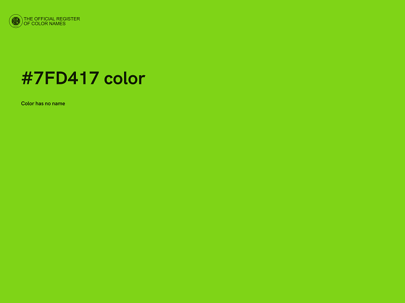 #7FD417 color image