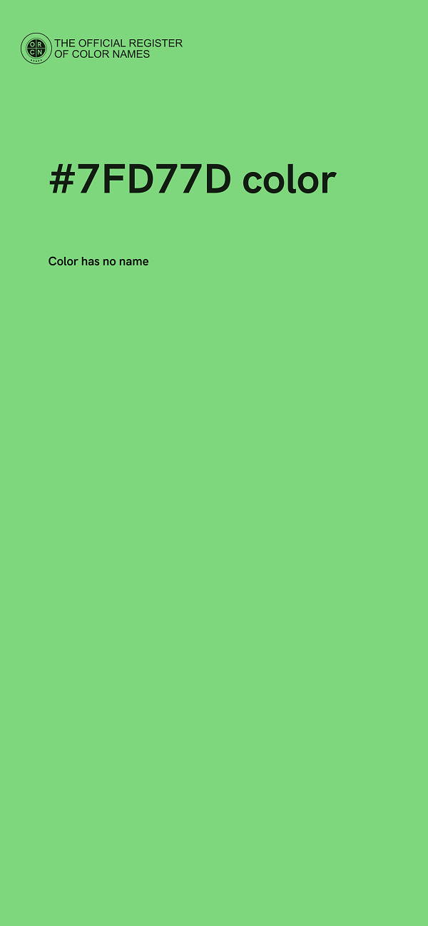 #7FD77D color image