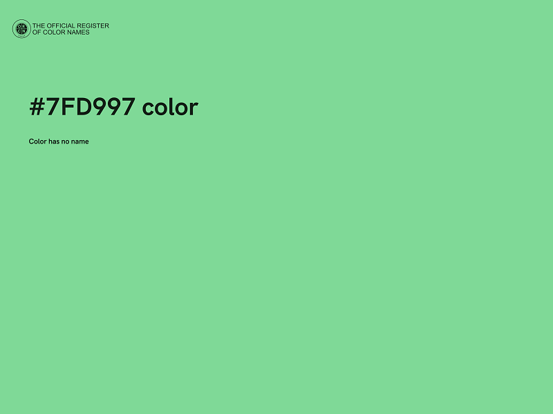 #7FD997 color image