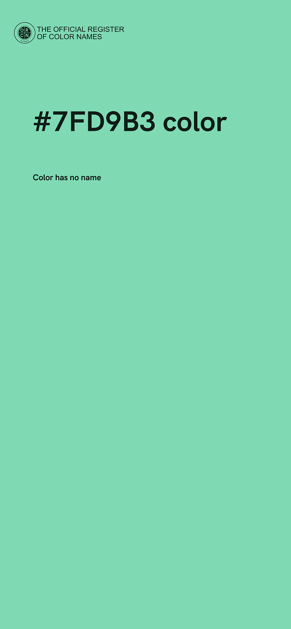 #7FD9B3 color image