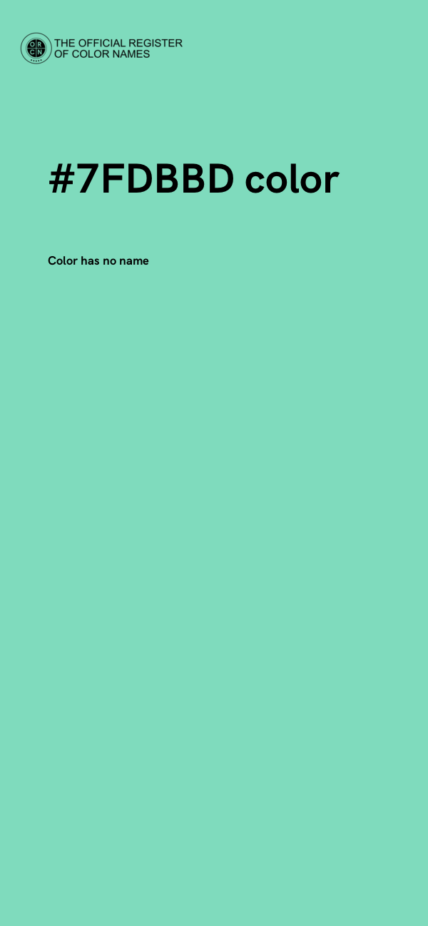 #7FDBBD color image