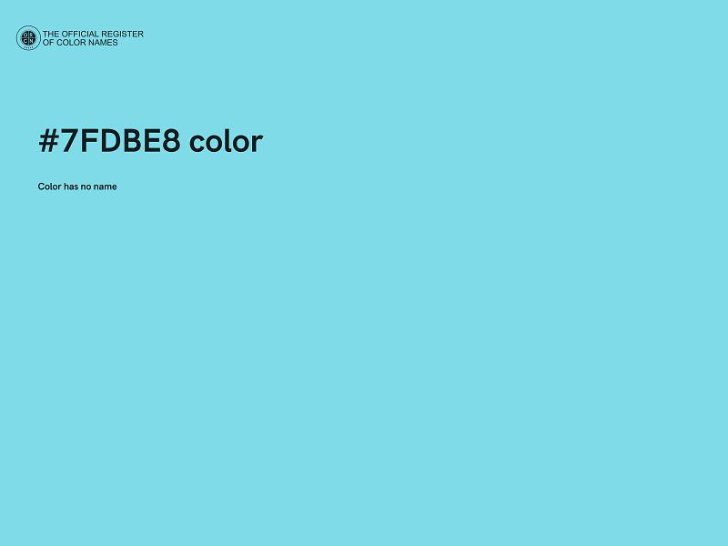 #7FDBE8 color image