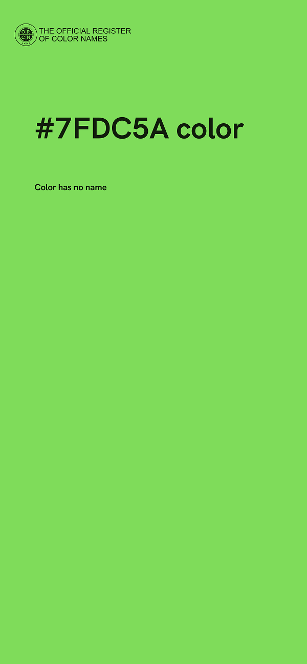 #7FDC5A color image