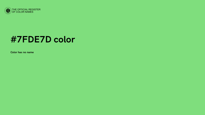 #7FDE7D color image