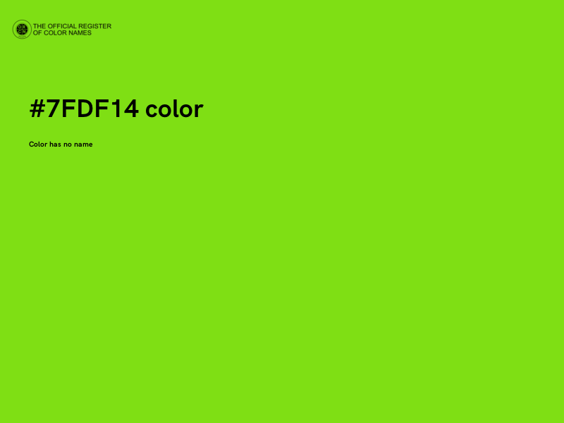 #7FDF14 color image
