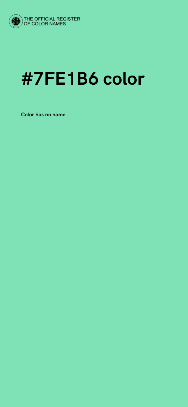 #7FE1B6 color image