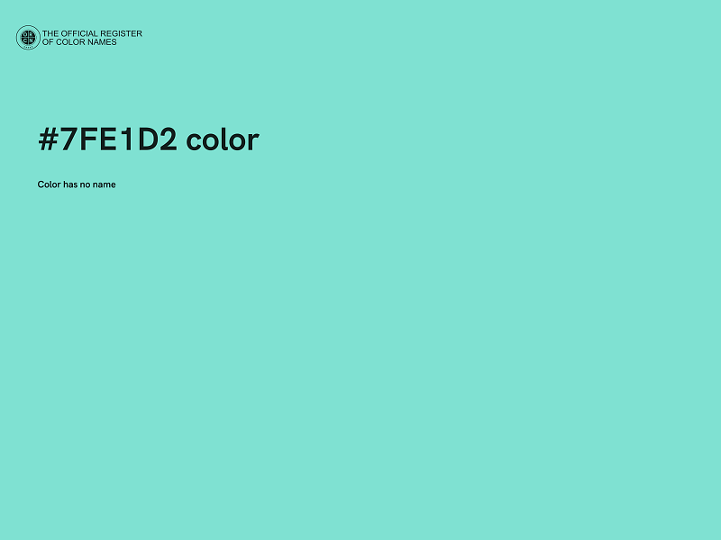 #7FE1D2 color image